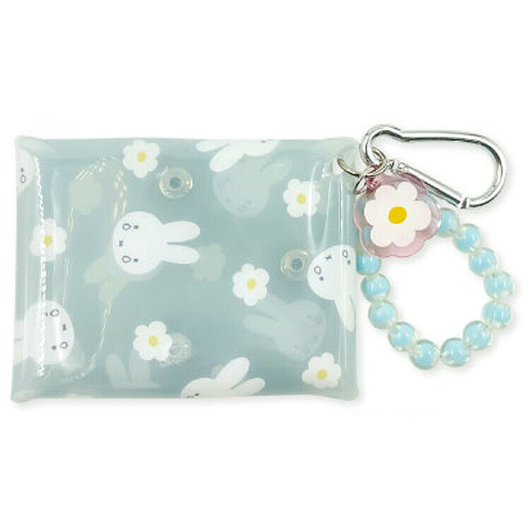 樂天商城 - ミッフィー クリアマルチポーチ BL 349700 ビジュー miffy ディックブルーナ