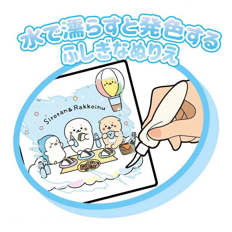 キャラクターハウス キャロルのしろたん みずぬりえ やまだえま｜アングル2