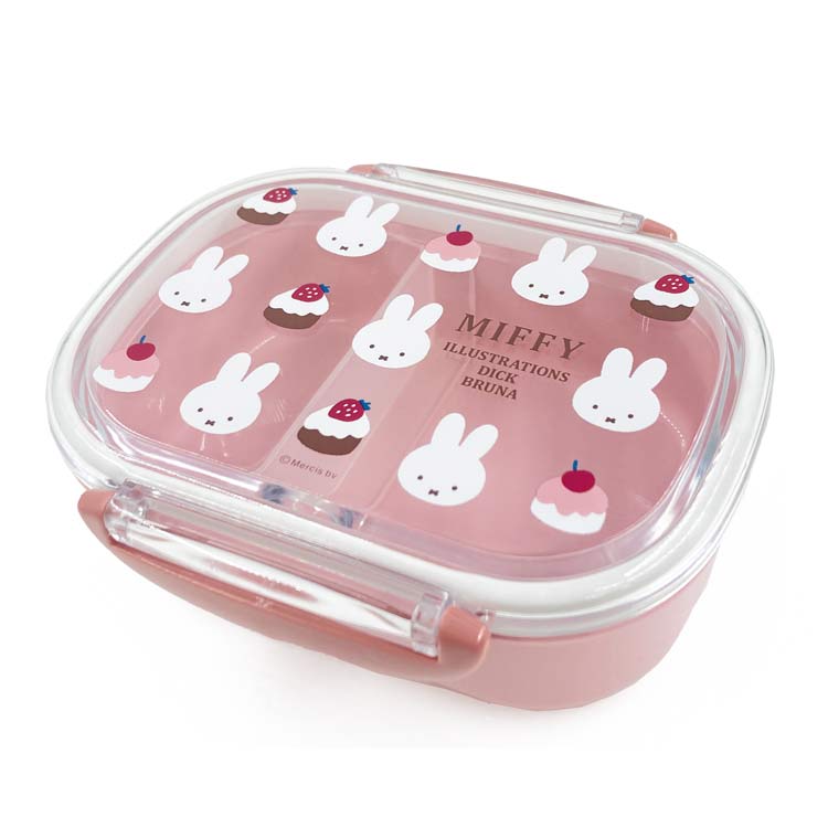 乐天商城 - ミッフィー ランチボックス270ml ピンク 054382 miffy ディックブルーナ