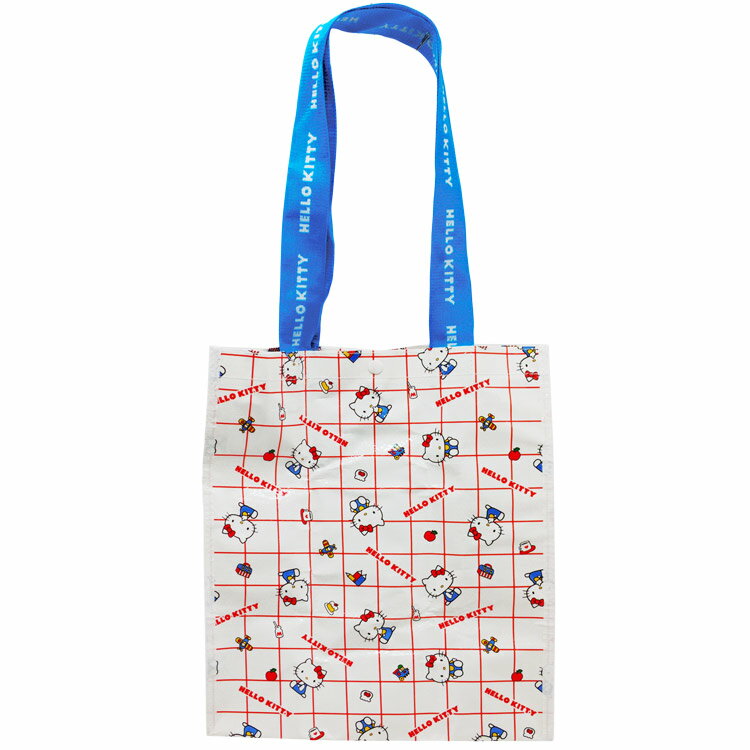 Tote Bag Type - ハローキティ PPエコバッグ Petit collection ブルー×ホワイト サンリオ