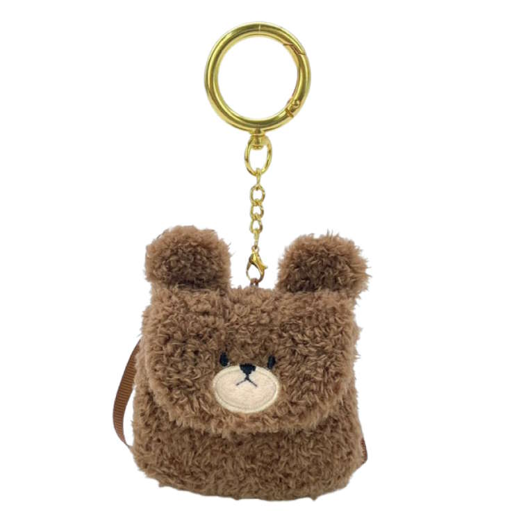 くまのがっこう フェイスリュックチャーム マスコット ぬいぐるみに背負わせられる 224736