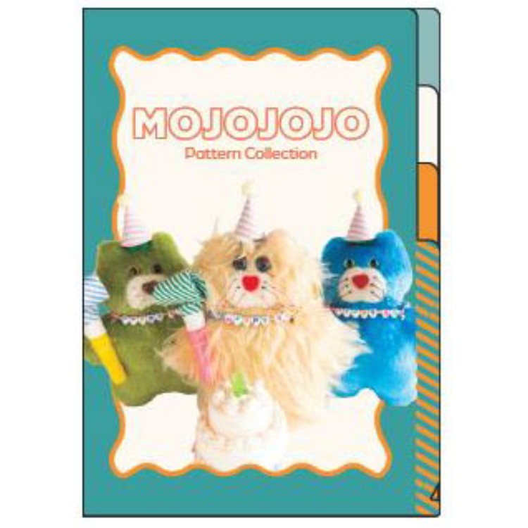 Rakuten - mojojojo IP630363 3ポケットファイルホルダー Green モジョジョジョ 尾崎歩美 グリーン