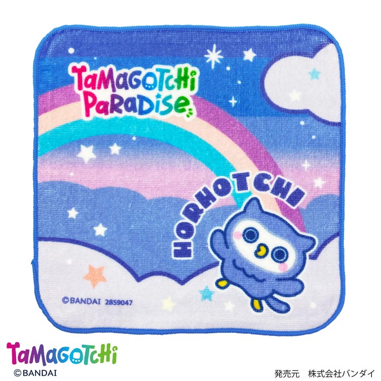 Towels, Handkerchieves - たまごっち ミニタオル ほーっほっち 013387