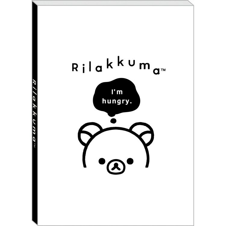 リラックマ メモパッド MH31501 BASIC RILAKKUMA MONOCHROME ベーシックリラックマ モノクロ メモ帳