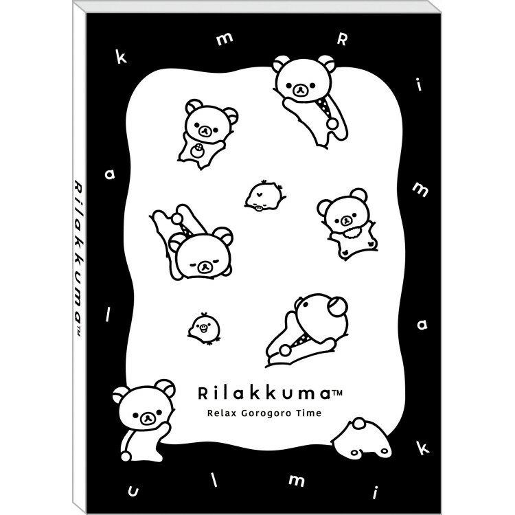 リラックマ メモパッド MH31502 BASIC RILAKKUMA MONOCHROME ベーシックリラックマ モノクロ メモ帳