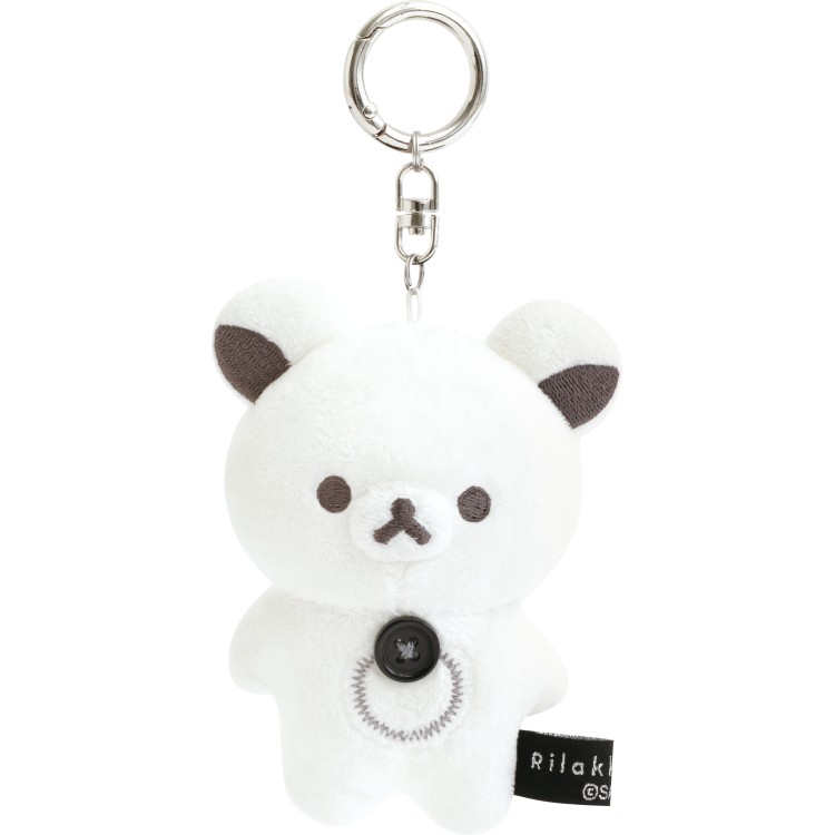 【5月上旬以降〜出荷】リラックマ ぶらさげぬいぐるみ コリラックマ BASIC RILAKKUMA MONOCHROME ベーシックリラックマ モノクロ ぬいぐるみキーホルダー【お1人様3点限り】