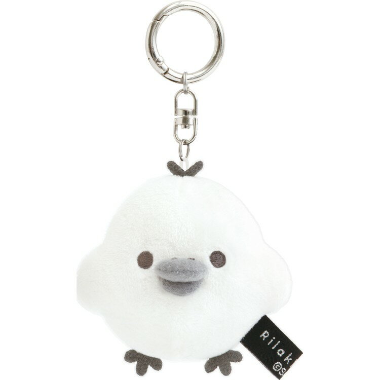 【5月上旬以降〜出荷】リラックマ ぶらさげぬいぐるみ キイロイトリ BASIC RILAKKUMA MONOCHROME ベーシックリラックマ モノクロ ぬいぐるみキーホルダー【お1人様3点限り】