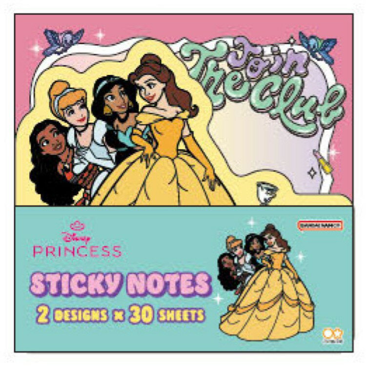 Rakuten - ディズニープリンセス ダイカットブロック付箋2段 集合 053448 Disney Princess
