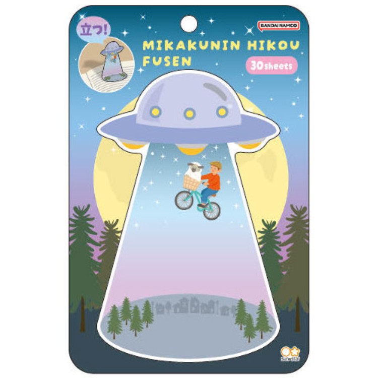 乐天商城 - 未確認飛行 ふせん 自転車 067919 UFO 未確認飛行物体