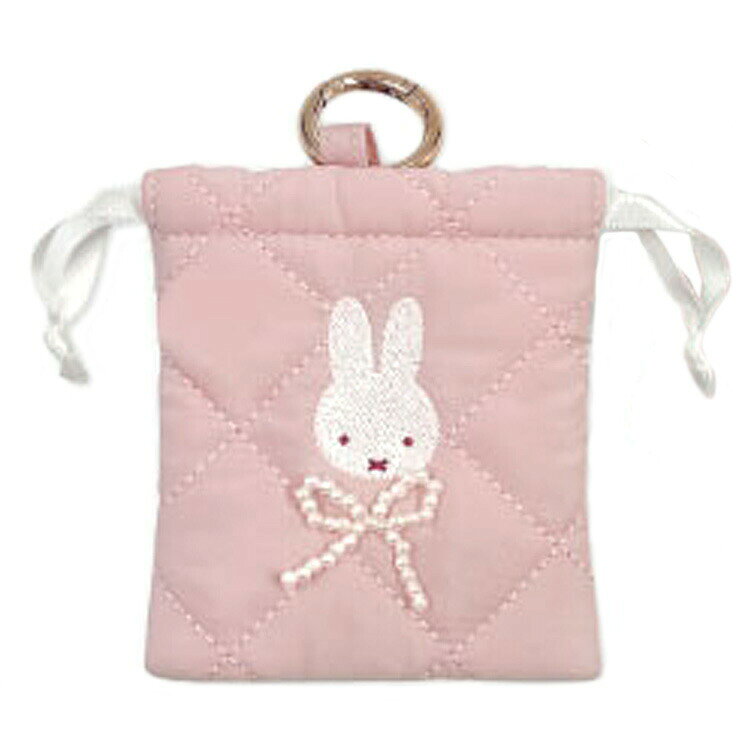 ミッフィー カラビナ付きミニ巾着 PK 356708 miffy ディックブルーナ