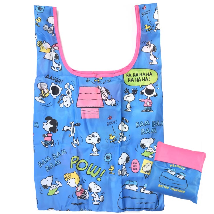Handbag Type - スヌーピー マルシェショッピングバッグ 251095 アングリー PEANUTS ピーナッツ