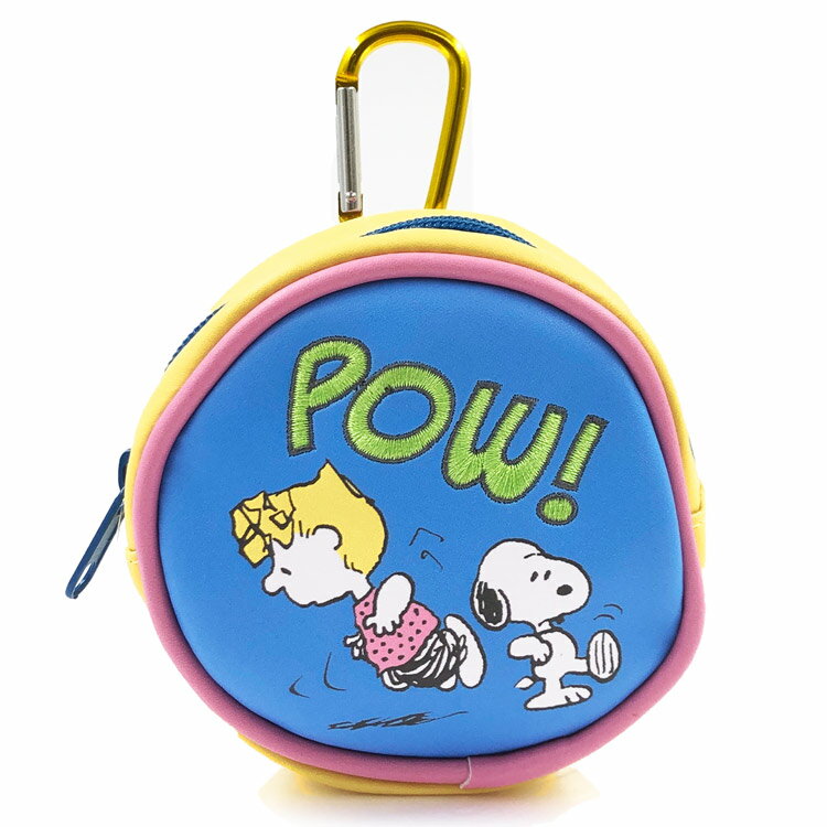 Other - スヌーピー 合皮ラウンドポーチ 251118 アングリー PEANUTS ピーナッツ