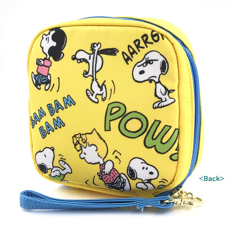 スヌーピー スクエアポーチ 251125 アングリー PEANUTS ピーナッツ 2