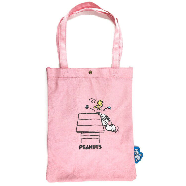 スヌーピー 刺繍トートバッグ 251132 アングリー PEANUTS ピーナッツ