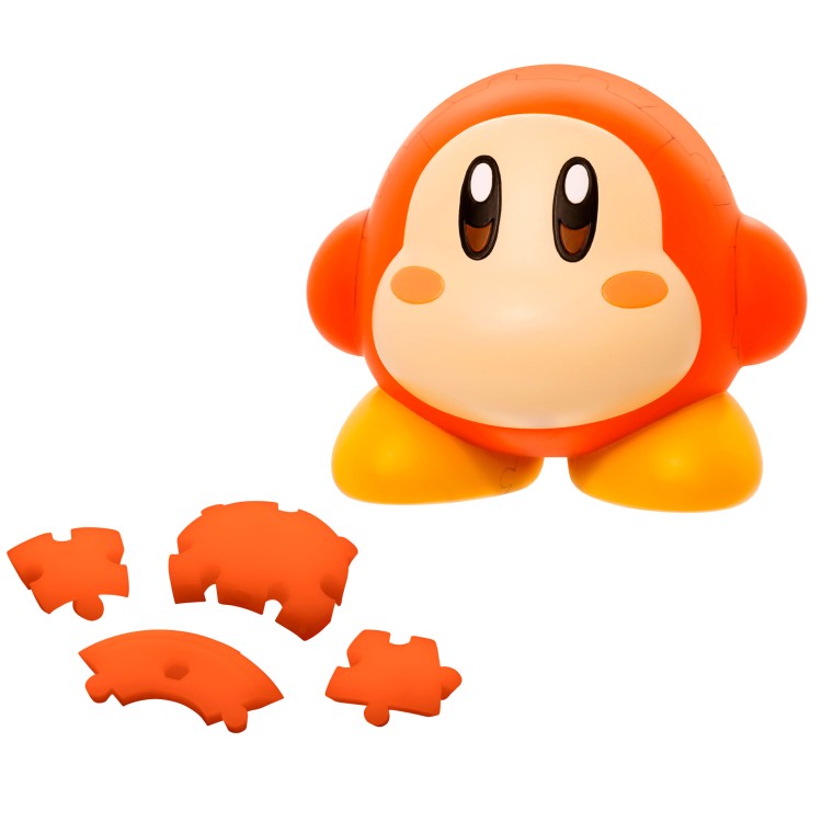 商品仕様『星のカービィ』に登場するワドルディのクムクムパズルが登場！ パズルのピースを合わせていくとキャラクターを組み上げることができる立体パズルです。完成後はお部屋に飾ることも、崩してもう一度遊ぶこともできます。【サイズ】本体：約H60×W69×D58mmパッケージ：約H145×W95×D45mm【内容】30ピース【素材】PVC【対象年齢】8才以上【生産国】中国特記事項※画像はあくまでも商品イメージになります。実際の商品と色や仕様が異なる場合がありますので、予め御了承ください。 ※メーカー希望小売価格はメーカーカタログに基づいて掲載しています。