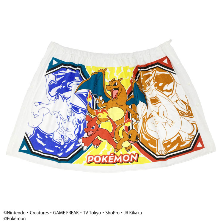 キャラクターハウス キャロルのポケットモンスター PK62604 マキタオル 60cm 004071 サマーアイテム ラップタオル ポケモン｜アングル3