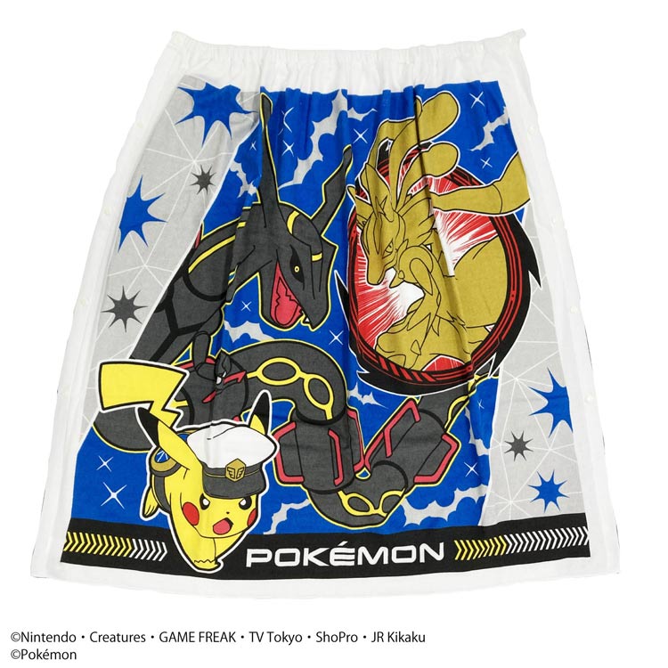 キャラクターハウス キャロルのポケットモンスター PK12602 マキタオル 100cm 005658 サマーアイテム ラップタオル ポケモン｜アングル3