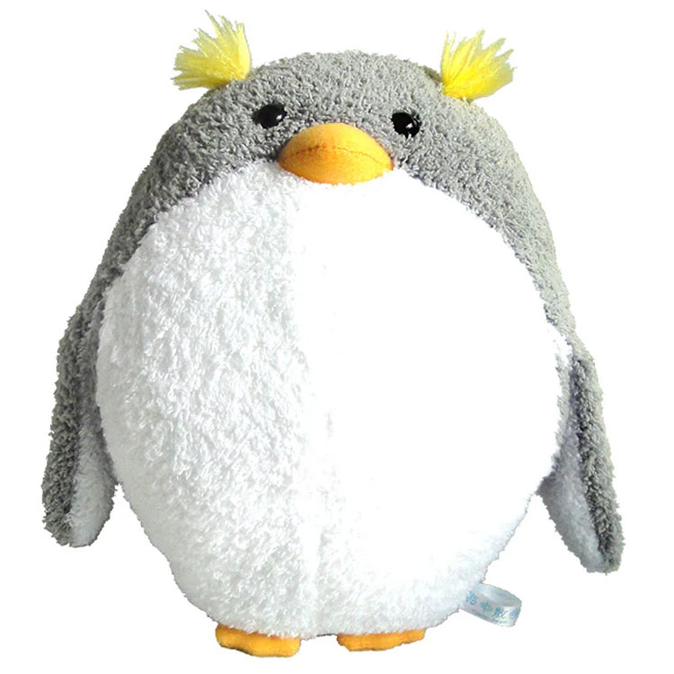 樂天商城 - 海中散歩 ぬいぐるみS グレー ちゅんちゅんペンギン