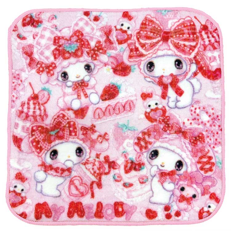 サンリオキャラクターズ×飴ノ森ふみか ハンドタオル マイメロディ 841897 SANRIO あめのもりふみか コラボ
