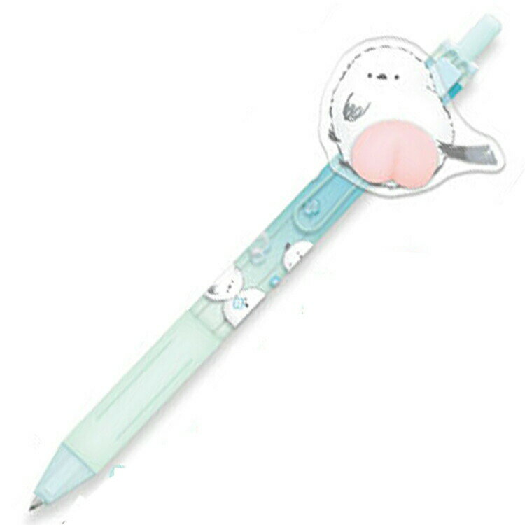 商品仕様大人気!もちもちおしりつき★【サイズ】本体：約直径10×H140mm【仕様】芯：0.5mm【素材】ABS、アクリル、TPR、鉄【原産国】中国特記事項※画像はあくまでも商品イメージになります。実際の商品と色や仕様が異なる場合がありますので、予め御了承ください。 ※メーカー希望小売価格はメーカーカタログに基づいて掲載しています。