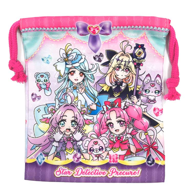 名探偵プリキュア! 巾着S 902786 Precure ぷりきゅあ