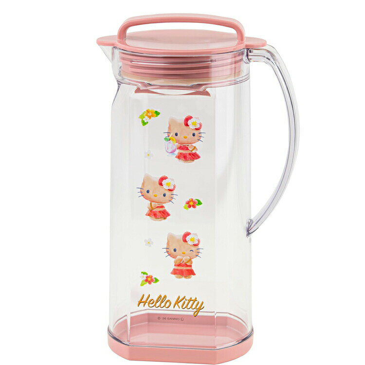 ハローキティ 冷水用ピッチャー RC-2010 サンリオ 約2L Amazon.co.jp: サンリオ(SANRIO) 冷水ピッチャー ハローキティ 本体