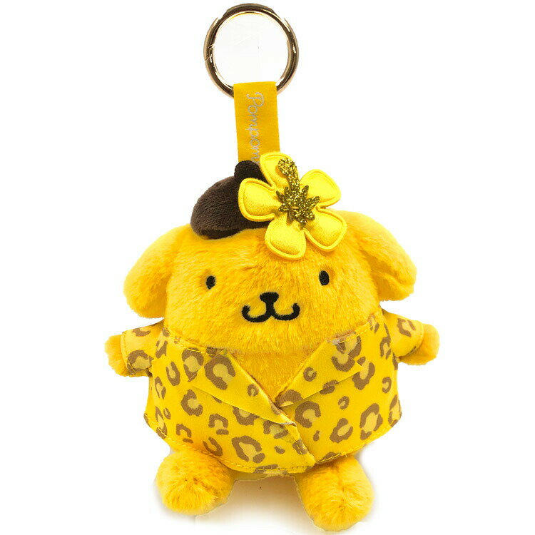 乐天商城 - ポムポムプリン マスコット ポムポムプリン 225818 日焼けレオパード サンリオ SANRIO