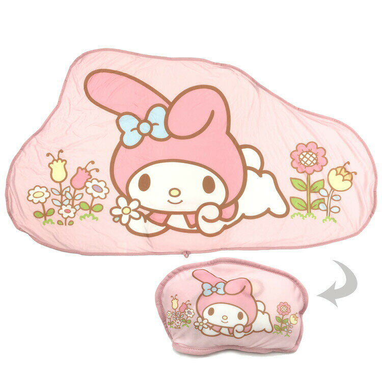 マイメロディ 冷感ダイカットブランケット お花とごろごろ 814817 サマーアイテム サンリオ SANRIO