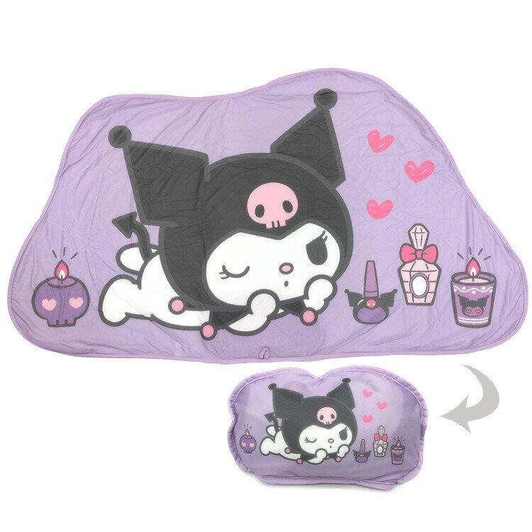 クロミ 冷感ダイカットブランケット コスメとごろごろ 814824 サマーアイテム サンリオ SANRIO