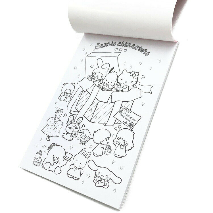 キャラクターハウス キャロルのサンリオキャラクターズ プチぬりえ 472018 SANRIO｜アングル2