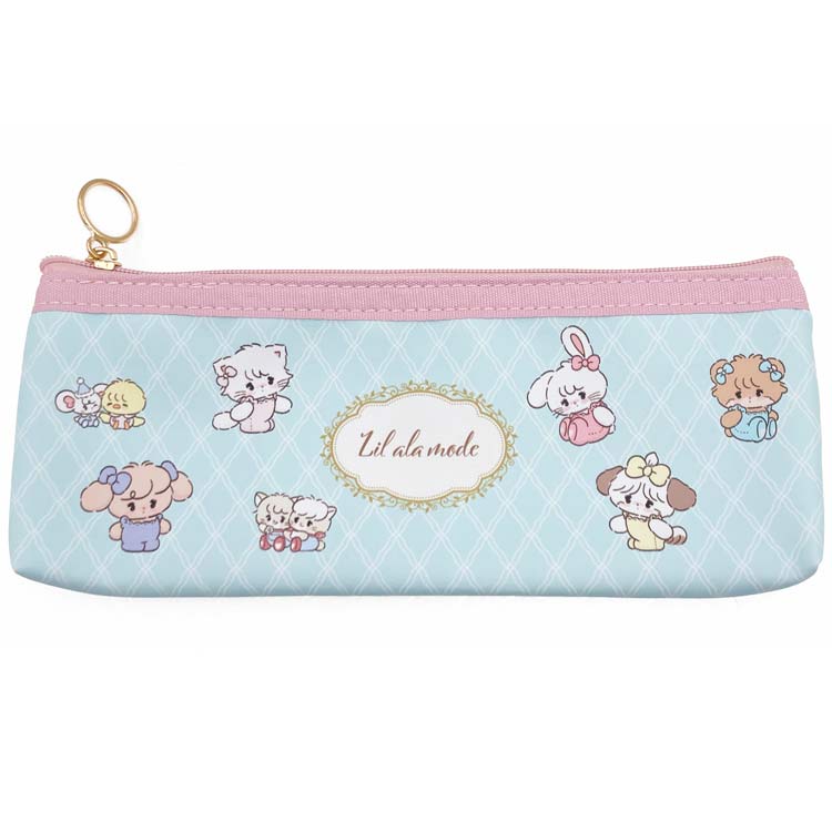 樂天商城 - mikko illustrations ペンケース ミント 筆箱 ふでばこ ペンポーチ スリムポーチ 小物入れ 053356 Lil ala mode リルアラモード