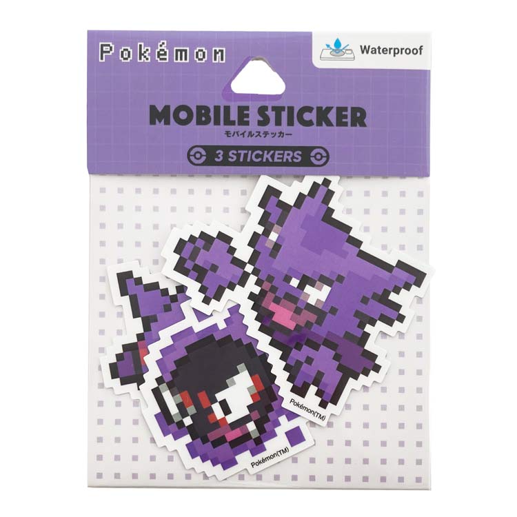포켓몬스터 모바일 스티커 고스&고스트&겐거 134901 3STICKERS 포켓몬 초대