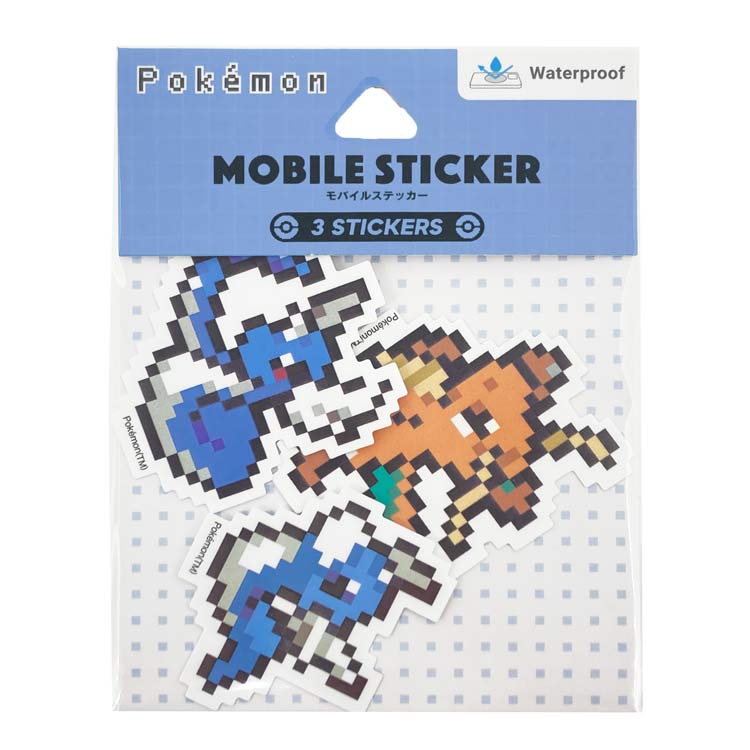 포켓몬스터 모바일 스티커 미니류&하크류&카일류 134925 3STICKERS 포켓몬 초대