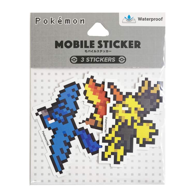 포켓몬스터 모바일 스티커 프리저&썬더&파이어 134932 3STICKERS 포켓몬 초대