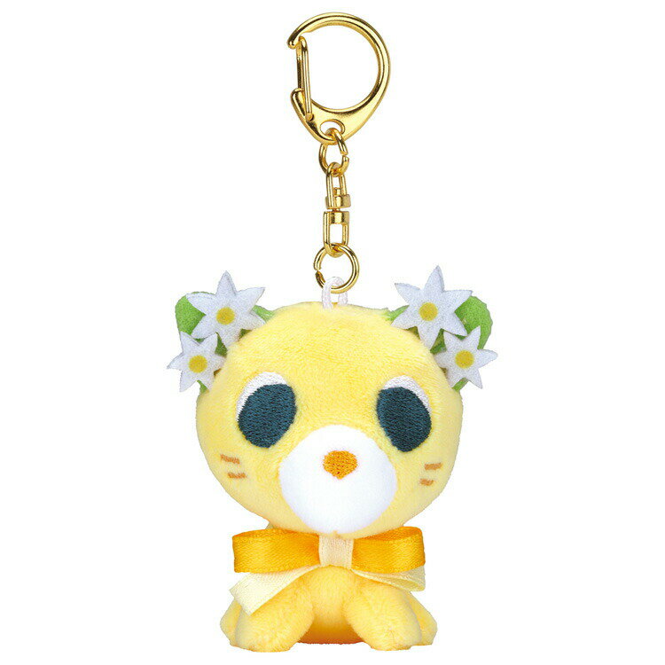 乐天商城 - お茶犬 ZNKH2 ぬいぐるみキーホルダー ミン キャラクター