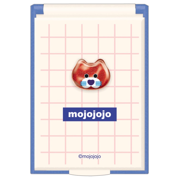 mojojojo うるちゅるPOP Sサイズミラー ノーティー 405603 NOUGHTY 赤 ネコ モジョジョジョ