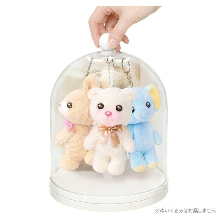 商品仕様【サイズ】 本体：約直径18.5×H26cm(フタ取り付け時) 収納可能サイズ：約直径17×H20cm パッケージ：約W20.5×D20×H28.5cm 【素材】PET・HIPS・PP 【重量】本体：約470g 【内容】スタンド、支柱、フタ 【特長】吊り下げフック4本付きで360度回転ケース！組み立て不要！使い分け可能な2WAY仕様♪ 【生産国】中国特記事項※画像はあくまでも商品イメージになります。実際の商品と色や仕様が異なる場合がありますので、予め御了承ください。 ※メーカー希望小売価格はメーカーカタログに基づいて掲載しています。