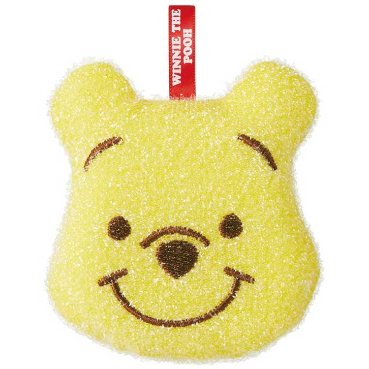 商品仕様キッチンや水回りのお掃除に！きらきらかわいいダイカットスポンジ☆ 【サイズ】約115×105×25mm(吊り下げひも含む) 【品質表示】 生地：ポリプロピレン/スポンジ：ポリウレタン 耐熱温度：70度 ※75度以上の熱湯での使用・煮沸消毒はしないでください。 【特長】キラキラしたループ状の繊維で水垢や汚れをしっかりかき落とす！テフロン塗装のお鍋にも使えます。優れた耐久性・抗菌剤入り。吊るして乾かせるヒモ付き。 ※傷つきやすい素材には使用しないでください。 【生産国】中国特記事項※画像はあくまでも商品イメージになります。実際の商品と色や仕様が異なる場合がありますので、予め御了承ください。 ※メーカー希望小売価格はメーカーカタログに基づいて掲載しています。