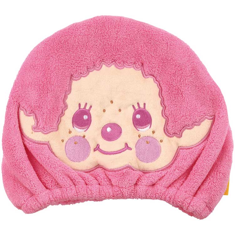 モンチッチ TOC11 吸水速乾タオルキャップ ピンク monchhichi