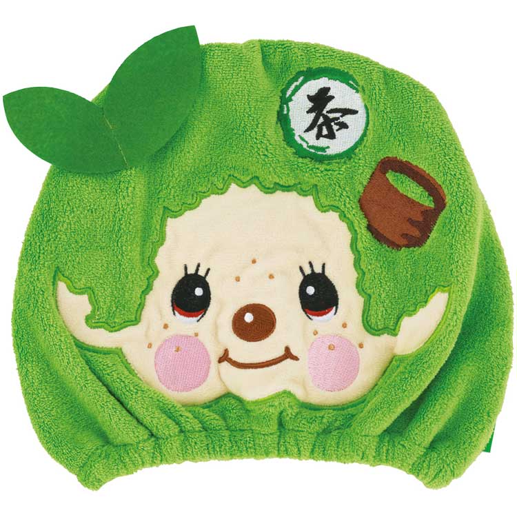 モンチッチ TOC11 吸水速乾タオルキャップ 抹茶 monchhichi