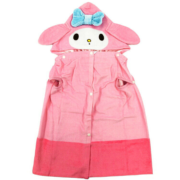 マイメロディ ソデグチ&フード付きマキタオルM 60cm フィット 095651 サマーアイテム SANRIO サンリオキャラクターズ