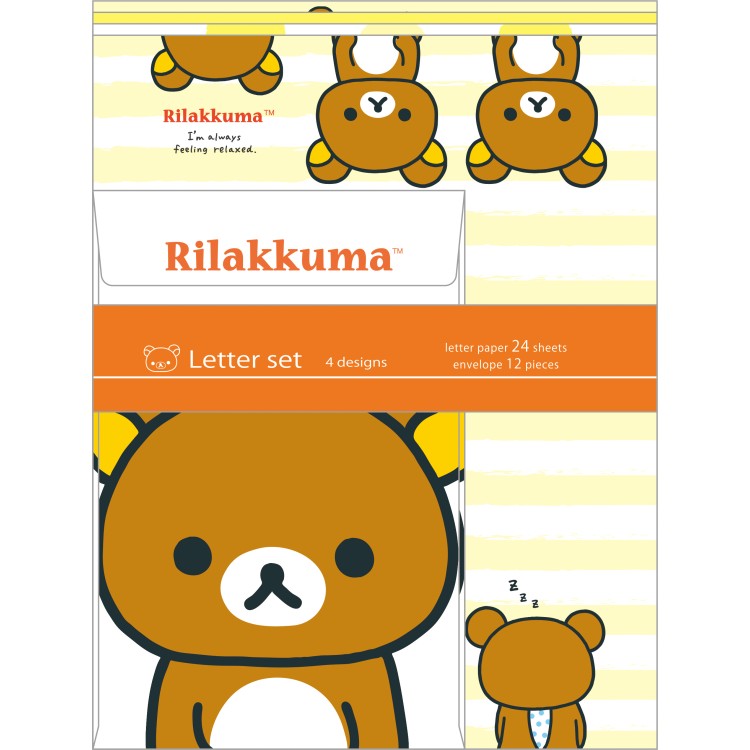 商品仕様リラックマの文房具が定番の絵柄でリニューアル！ 毎日使うアイテムをリラックマでそろえちゃおう♪ 【サイズ】約190×142mm 【仕様】便箋封筒4種丁合 【内容】便箋24枚、封筒12枚 【生産国】日本特記事項※画像はあくまでも商品イメージになります。実際の商品と色や仕様が異なる場合がありますので、予め御了承ください。 ※メーカー希望小売価格はメーカーカタログに基づいて掲載しています。