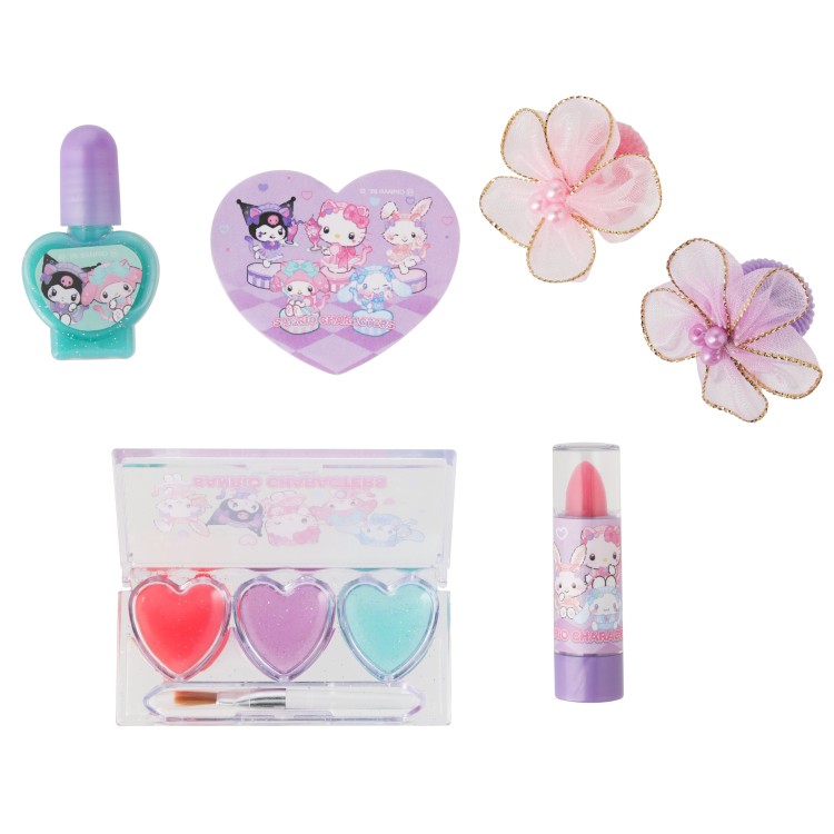 キャラクターハウス キャロルのサンリオキャラクターズ ファンシーメイクアップキット NM 117902 SANRIO CHARACTERS｜アングル2