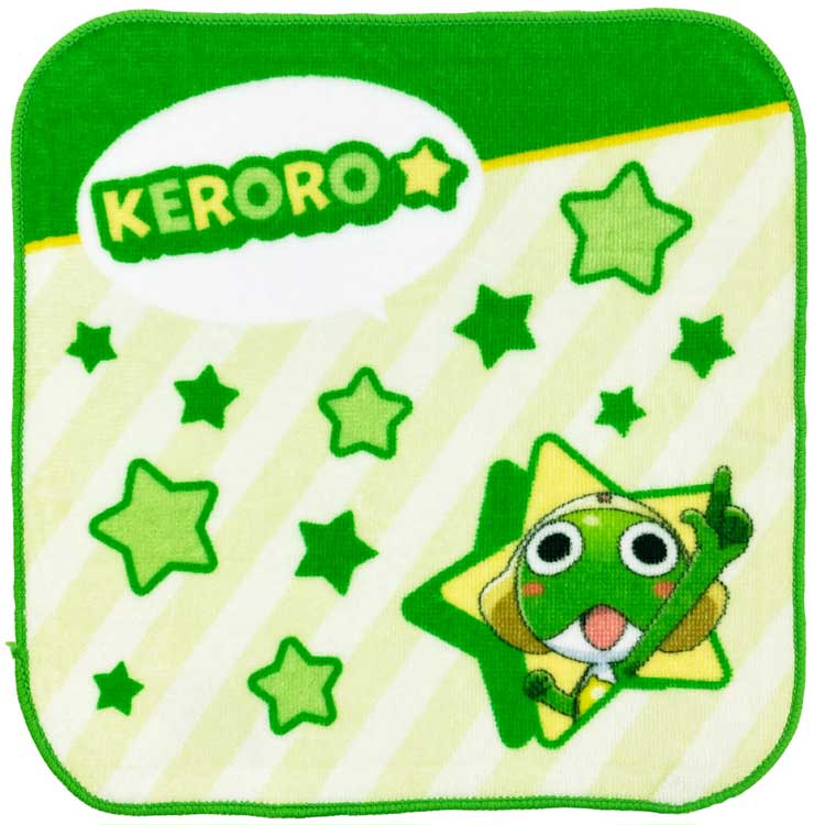 ケロロ軍曹 ミニタオル ケロロ軍曹 013417 新劇場版☆復活して速攻地球滅亡の危機であります！