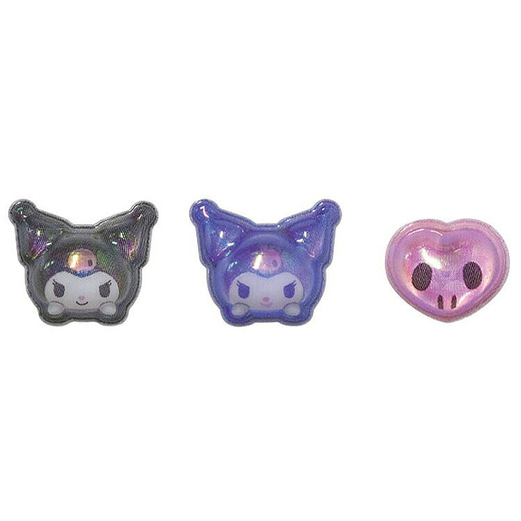 クロミ マルチデコパーツ3P 629441 オーロラ加工 SANRIO サンリオ
