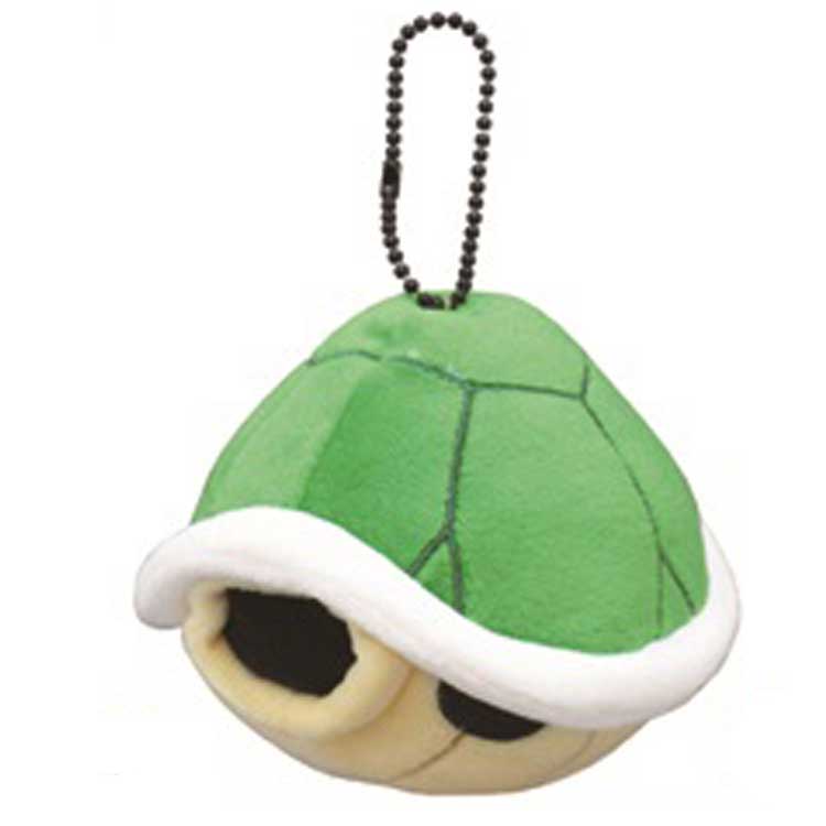 楽天キャラクターハウス　キャロルマリオカート もちもちボールチェーンマスコット ミドリこうら Mocchi-Mocchi- Game Style 287114