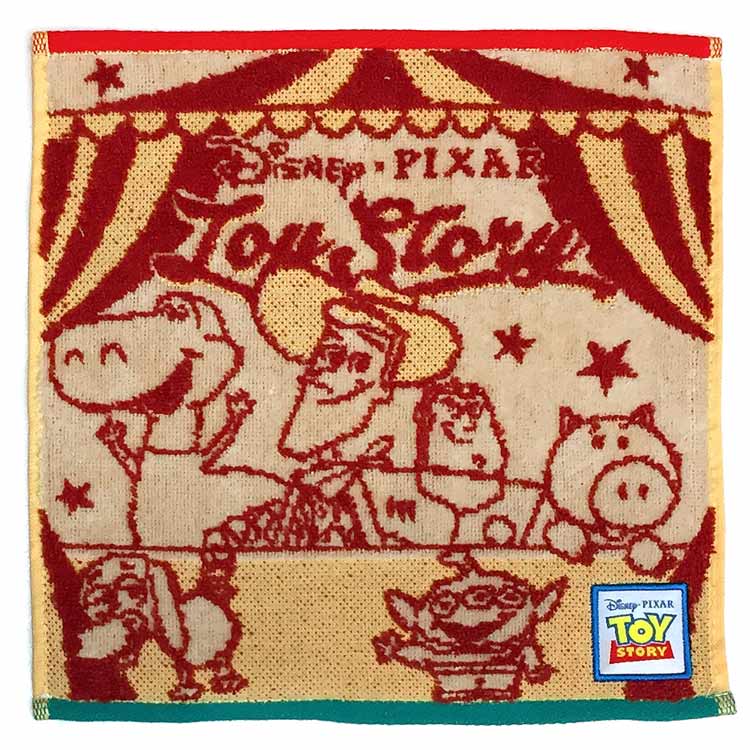 商品説明 〔Disney☆Toy Story☆Pixar〕 みんなが大好きなディズニーキャラクターからミニタオルが登場です☆ コンパクトなプチサイズのタオル♪毎日使うものだから何枚あっても嬉しいね☆プレゼントにもおすすめだよ☆ 仕様内容 【サイズ】約25×25cm 【素　材】綿100％ 【原産国】中国 特記事項画像はあくまでも商品イメージになります。実際の商品と色や仕様が多少異なる場合がございます。 ※メーカー希望小売価格はメーカーカタログに基づいて掲載しています。