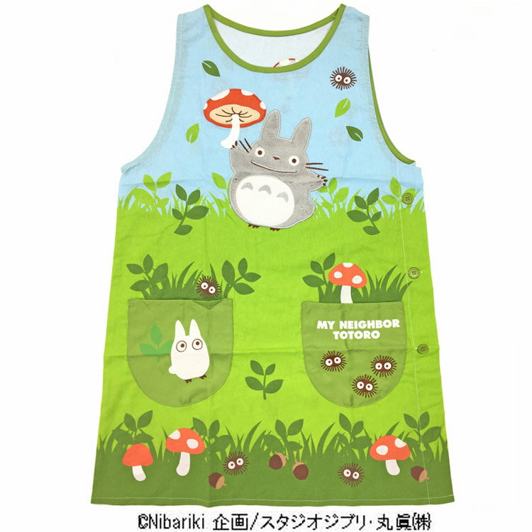となりのトトロ かっぽう着(野原のトトロ) [724585]