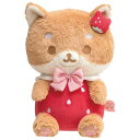 ころころコロニャ おっきなこまめぬいぐるみ(しばいぬのこまめ)★コロニャといちごつみニャ★