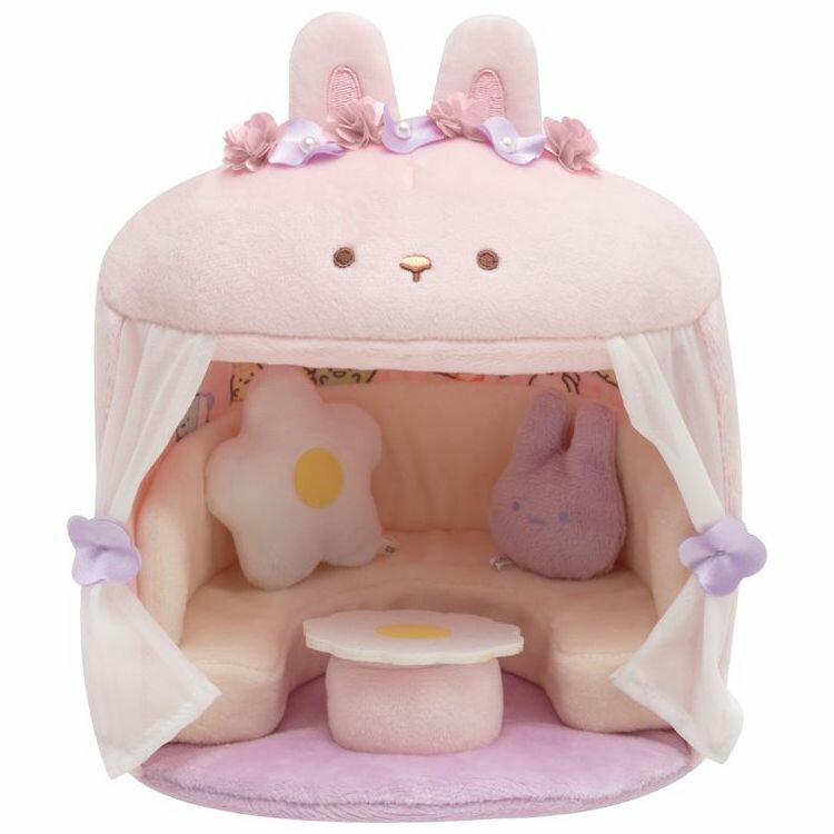 お1人様3点限り すみっコぐらしグッズ シーンぬいぐるみ うさぎソファ ふしぎなうさぎのおにわ すみっコぐらしコレクションのサムネイル